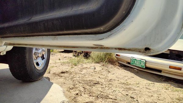 2001 Dodge Ram 1500 Front Door RH Man Wnd Man Lock White — photo 9