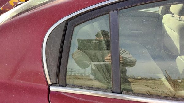 02-06 Nissan Altima Passenger Right Rear Vent Window Back Door Glass With Frame — photo 2