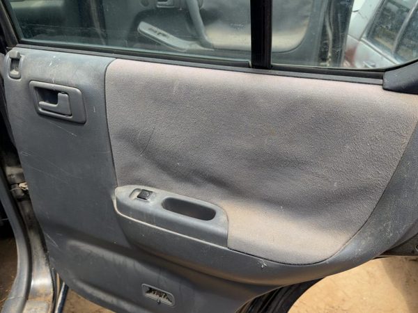 1998 Isuzu Rodeo Passenger Right Rear Door Trim Panel With Switches Back — photo 4
