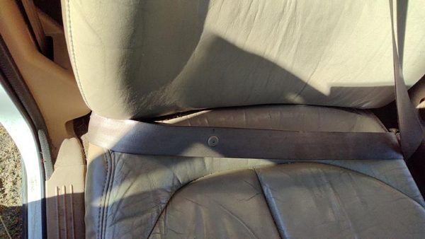 96-00 Town & Country Passenger Right Front Seat Belt Retractor Shoulder K5 Camel — photo 3