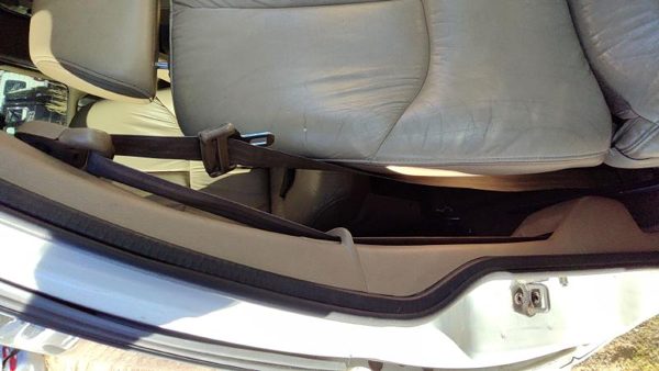 96-00 Town & Country Passenger Right Front Seat Belt Retractor Shoulder K5 Camel — photo 4