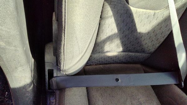 2010 Fusion Passenger Right Front Seat Belt Retractor Shoulder Dw Charcoal Black — photo 3