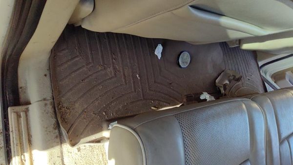 2008 Lincoln Navigator Wheather Tech Floor Mats Set Rubber — photo 4