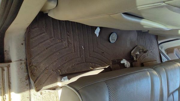 2008 Lincoln Navigator Wheather Tech Floor Mats Set Rubber — photo 5