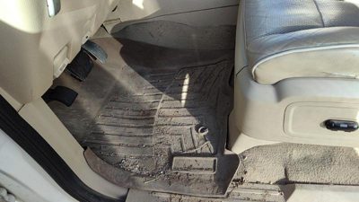 2008 Lincoln Navigator Wheather Tech Floor Mats Set Rubber
