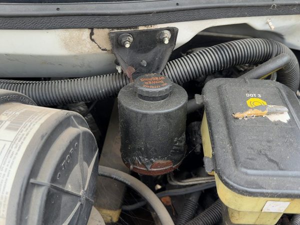 99-02 Chevy Express Van 2500 Power Steering Fluid Remote Reservoir Tank Oem 5.7L — photo 4