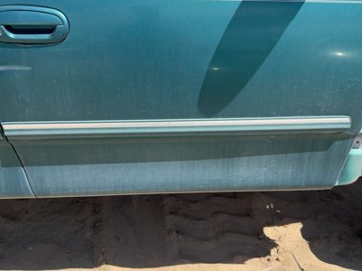 97-98 F150 Passenger Right Front Moulding From Door Trim Strip Pacific Green Ps