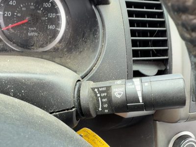 07-12 Sentra Windshield Wiper Control Switch Column Lever Assembly Charcoal X