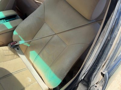 2001 BMW 530i Driver Left Front Seat Belt Retractor Shoulder Tan 72118198569