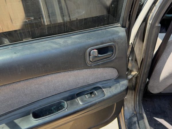 96-99 Nissan Maxima Driver Left Rear Door Trim Panel With Switches Back Black — photo 7