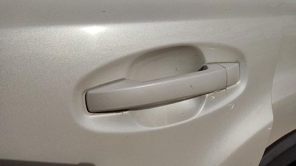 10-14 Legacy Outback Driver Left Rear Outside Door Handle Back 7J Satin White — photo 4