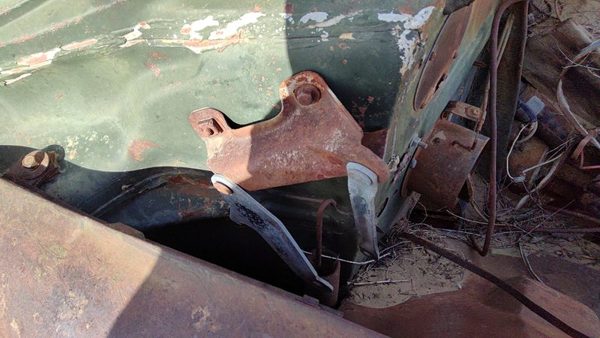 53-54 Chevy Bel Air 150 Sedan Pair Of Hood Hinges Right Left Set Assembly Oem — photo 2