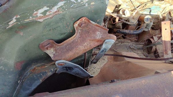 53-54 Chevy Bel Air 150 Sedan Pair Of Hood Hinges Right Left Set Assembly Oem — photo 4