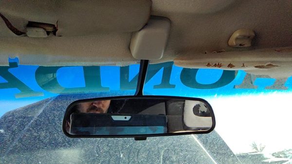 1996-2000 Honda Civic Inside Rear View Mirror Oem Windshield Mounted Coupe — photo 3