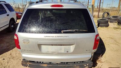 2007 Dodge Caravan Trunk/decklid/hatch/tailgate PS2 Bright Silver Metallic