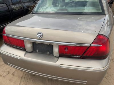2002 Mercury Grand Marquis Trunk/decklid/hatch/tailgate Arizona Beige Aq