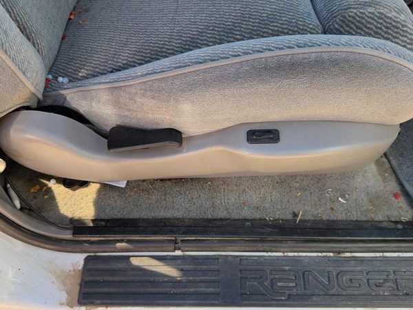 1996 Ford Ranger Passenger Right Side Seat Trim Panel Oem Gray G2 — photo 1