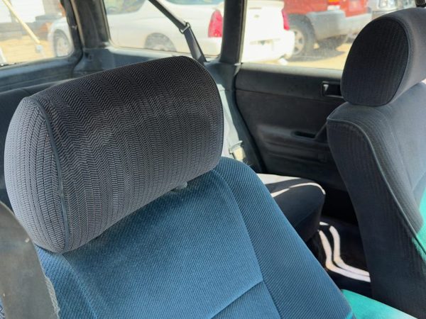 1994 Subaru Legacy Rhd Pair Of Front Headrests Oem Left Right Set Seat Gray — photo 1