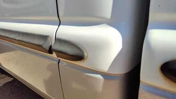 1998-2001 Ram 1500 Driver Left Rear Moulding On Quarter Panel Oem Cab — photo 2