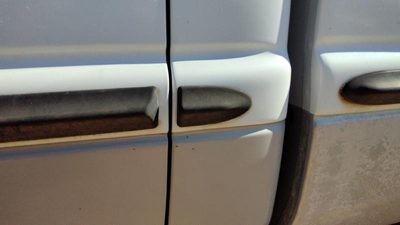 1998-2001 Ram 1500 Driver Left Rear Moulding On Quarter Panel Oem Cab