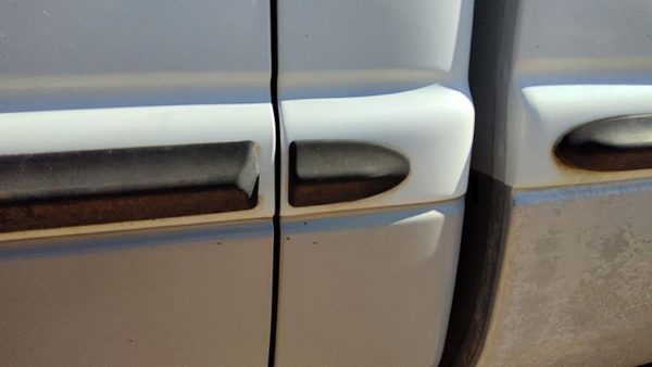1998-2001 Ram 1500 Driver Left Rear Moulding On Quarter Panel Oem Cab — photo 1