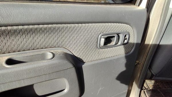 02-04 Nissan Xterra Driver Left Rear Door Trim Panel With Switches Back Gray K — photo 4