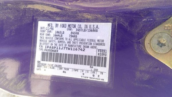 1996 Ford Escort Spindle Knuckle Front RH — photo 6