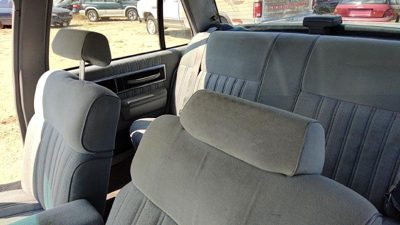 1986-1991 Olds 88 Pair Of Headrests Oem Left Right Set Front Seat Gray