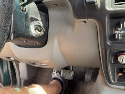 95-97 Isuzu Rodeo Lower Dash Under Column Knee Bolster Trim Panel Oem Gray 160