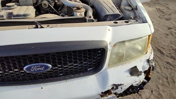 1998-2011 Ford Crown Vic Complete Header Panel Assembly Oem 6W7z8190a — photo 2