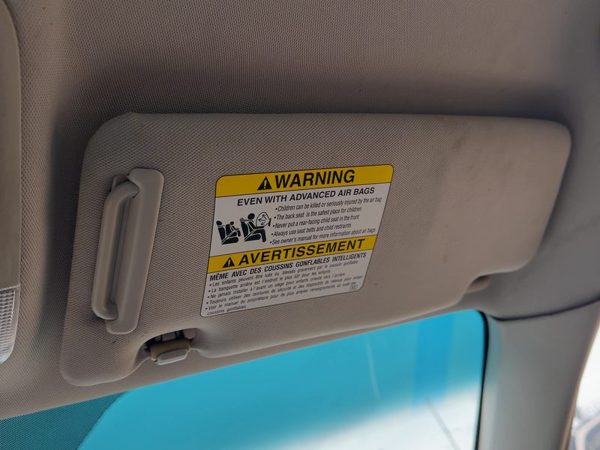 2006-2009 Subaru Legacy Outback Passenger Right Sun Visor Oem Black 92011Ag53Aor — photo 1