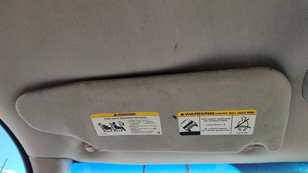 2004-2007 Jeep Liberty Driver Left Sun Visor Oem Gray D5 5Kf91bd1ac — photo 1