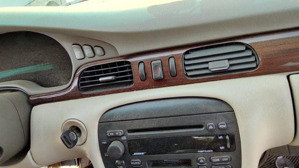 1998-2000 Cadillac Seville Passenger Dash Trim Bezel Oem Strip Vent Woodgrain — photo 6