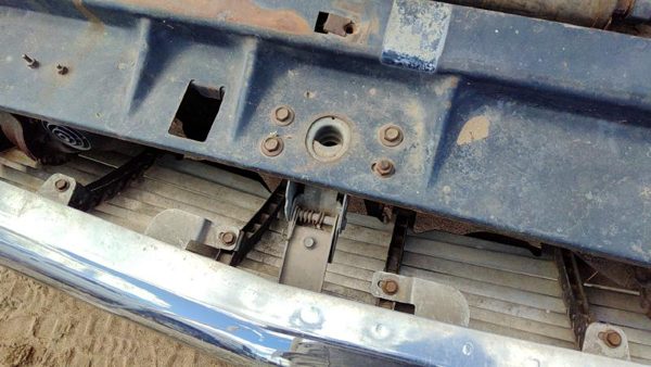 64-66 Ford Thunderbird Coupe Hood Latch Assembly With Bracket Oem — photo 3