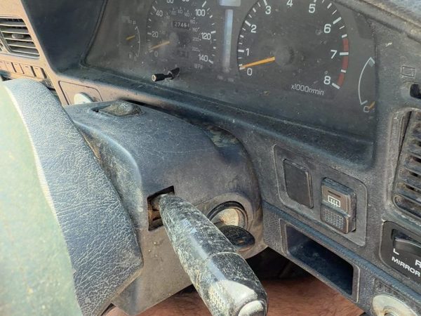 1992-1994 Subaru Legacy Rhd Steering Column Assembly Oem Floor Shift Gray — photo 1