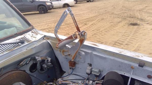 1972-1989 Dodge Ram D100 Driver Left Hood Hinge Assembly Oem Blue 55027100 — photo 2