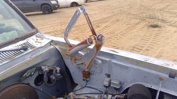 1972-1989 Dodge Ram D100 Driver Left Hood Hinge Assembly Oem Blue 55027100 — photo 3