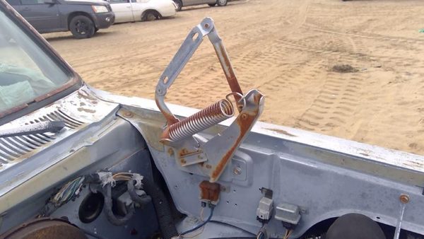 1972-1989 Dodge Ram D100 Driver Left Hood Hinge Assembly Oem Blue 55027100 — photo 6