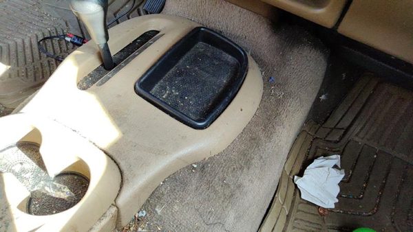 2000 Dodge Durango Center Floor Console Assembly Oem Tan — photo 2