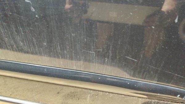 1997-2004 Buick Regal Driver Left Rear Upper Moulding From Door Oem Back Black — photo 3