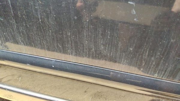 1997-2004 Buick Regal Driver Left Rear Upper Moulding From Door Oem Back Black — photo 4
