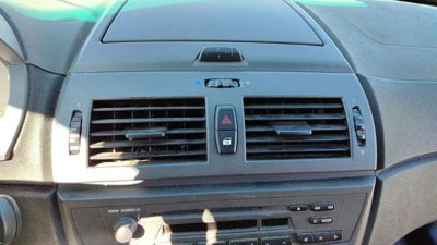 2004 Bmw X3 Center Dash Heater Vent Assembly Oem Ac Gray 51453414558