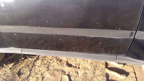 1996 Geo Tracker Passenger Right Front Moulding From Door Oem Trim Strip Black — photo 3