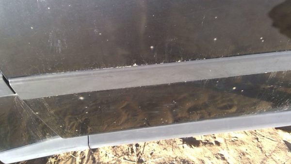 1996 Geo Tracker Passenger Right Front Moulding From Door Oem Trim Strip Black — photo 10