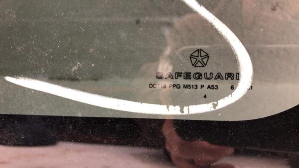 2004-2009 Dodge Durango Driver Left Rear Quarter Glass Back Side Window Oem — photo 4