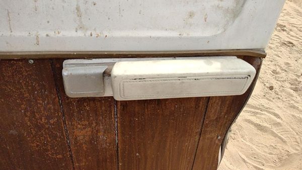 1974 Dodge Van B200 Passenger Right Front Arm Rest Side Seat Oem — photo 1