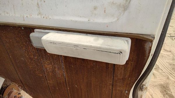 1974 Dodge Van B200 Passenger Right Front Arm Rest Side Seat Oem — photo 3
