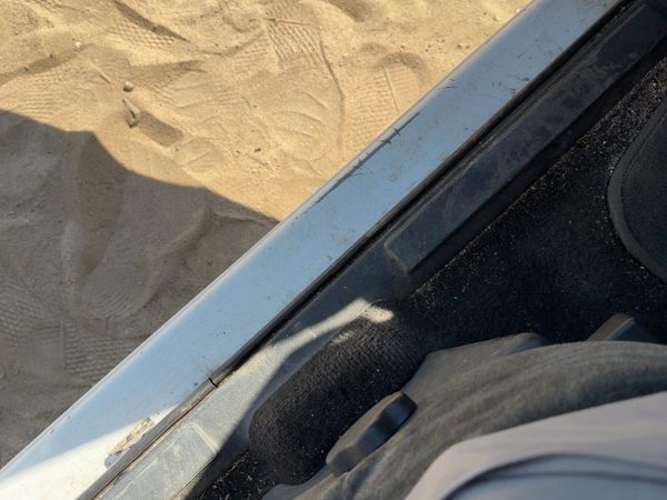 02 Chevy S10 Blazer Driver Left Lower Sill Step Moulding Trim Panel Graphite 12H — photo 4