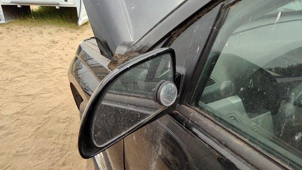 07-09 Grand Vitara Xl-7 Driver Left Power Side Mirror Door Mounted Oem Black — photo 4