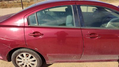 2006 Mitsubishi Galant Rear Door RH P06 Ultra Red Pearl
